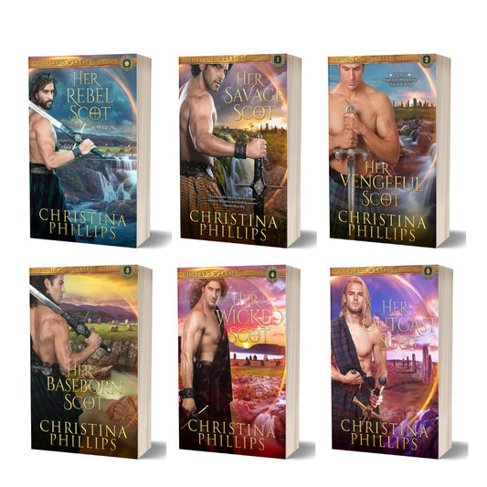 The Highland Warrior Chronicles PAPERBACK Bundle Books 1 - 5 + Prequel
