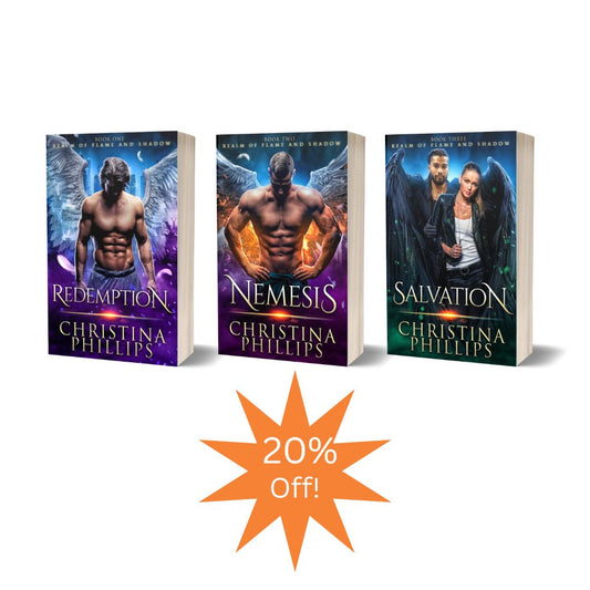 Realm of Flame and Shadow PAPERBACK Bundle Books 1 - 3