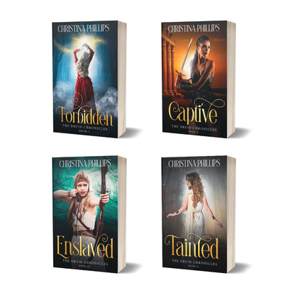 The Druid Chronicles Paperbacks, Forbidden, Captive, Enslaved, Tainted